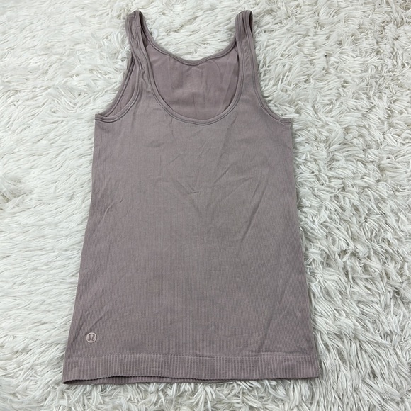 Lululemon Seek Simplicity Tank Powdered Mauve - Picture 5 of 6